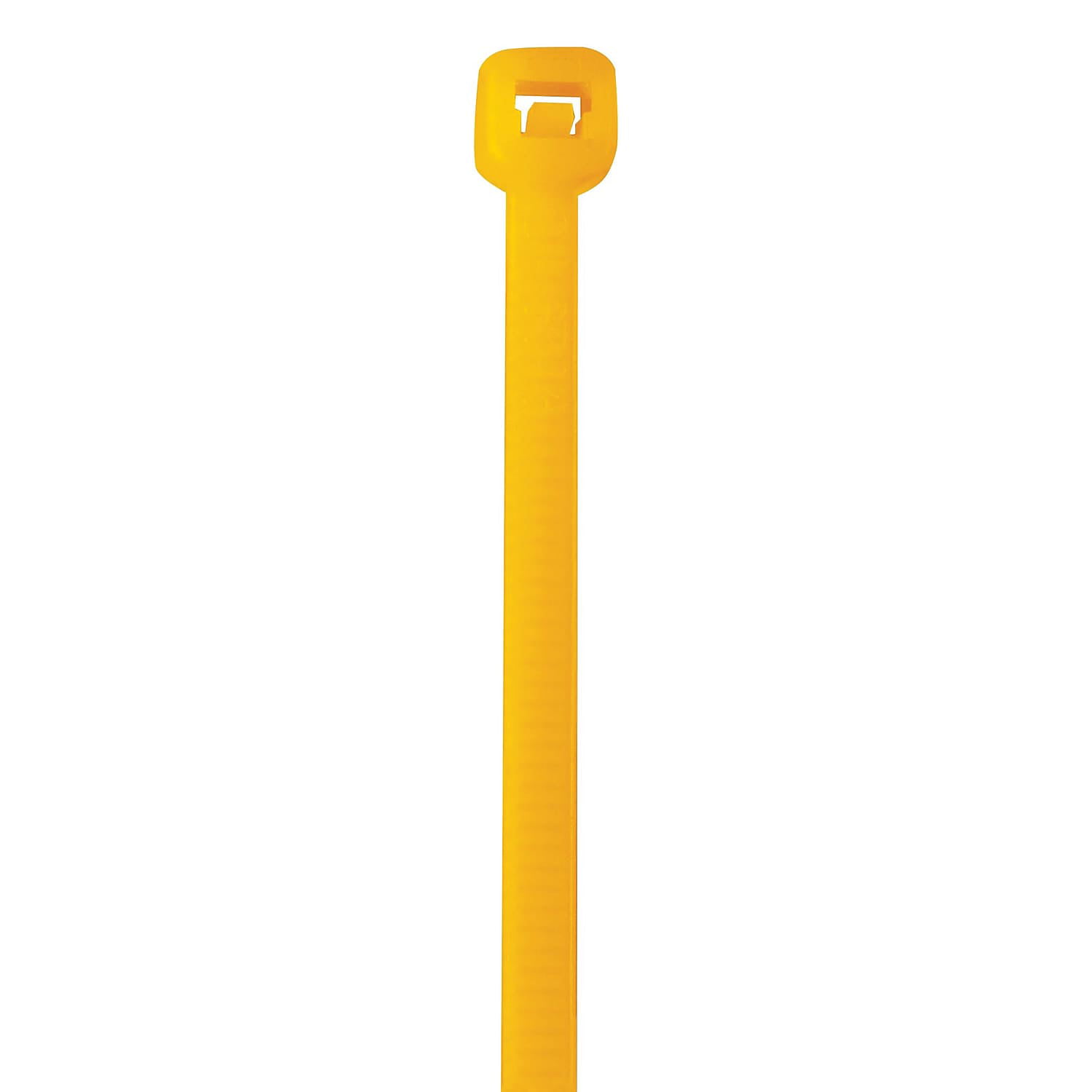 Cable Tie, 18 in L, Fluorescent Orange, 50 lb Strength, 500 PK