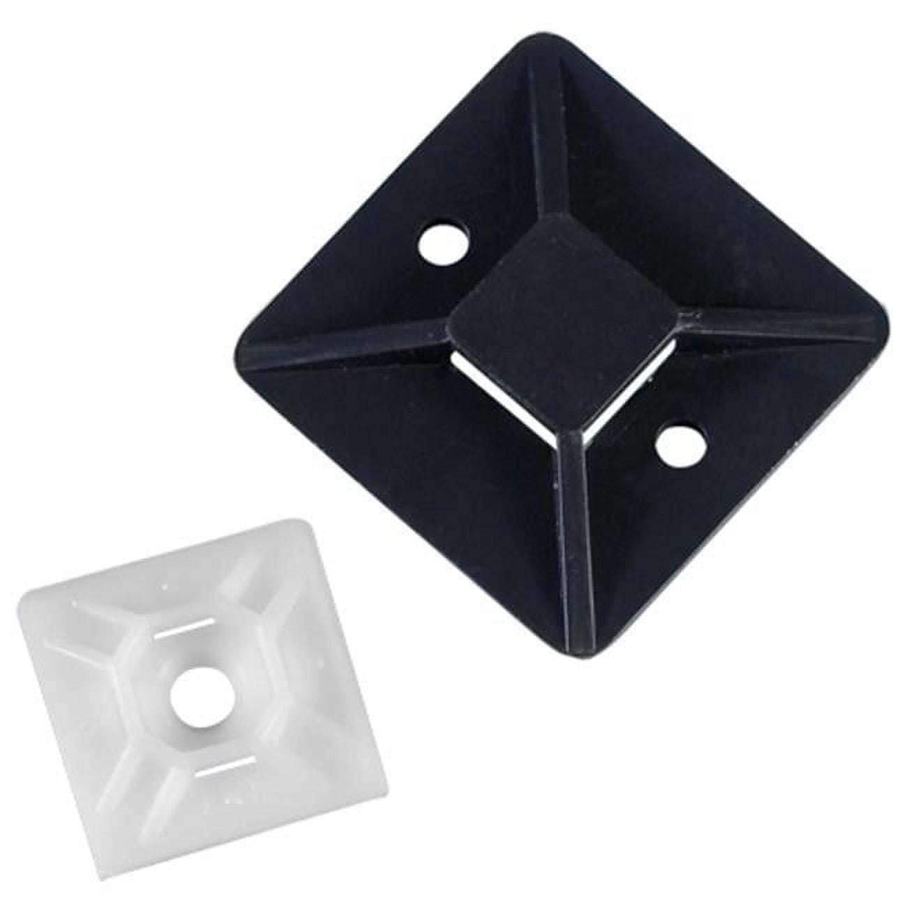 Picture of Box Partners CTM11B 1 x 1 in. Black Cable Tie Mounts