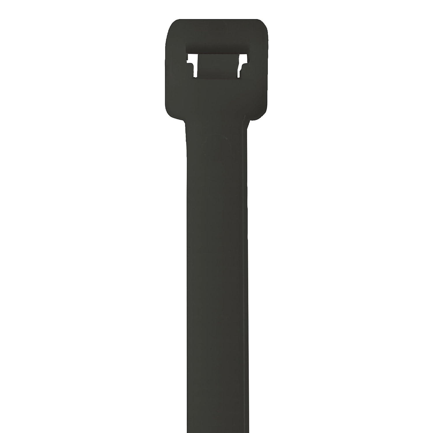 Cable Tie, 21 in L, Black, 120 lb Strength