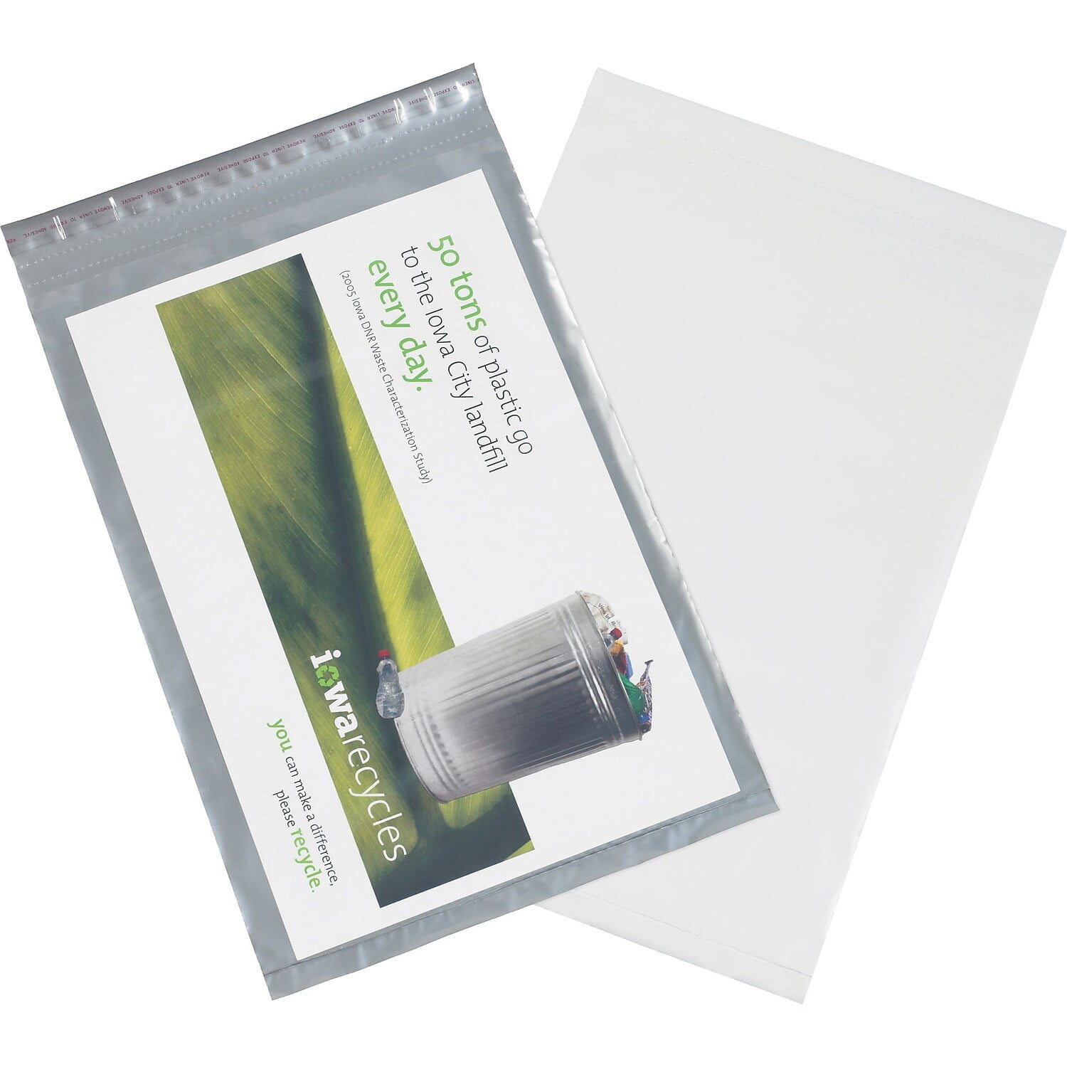 Picture of Box Partners CV1419 14.5 x 19 in. Clear View 2.5 Mil Polyethylene Mailers