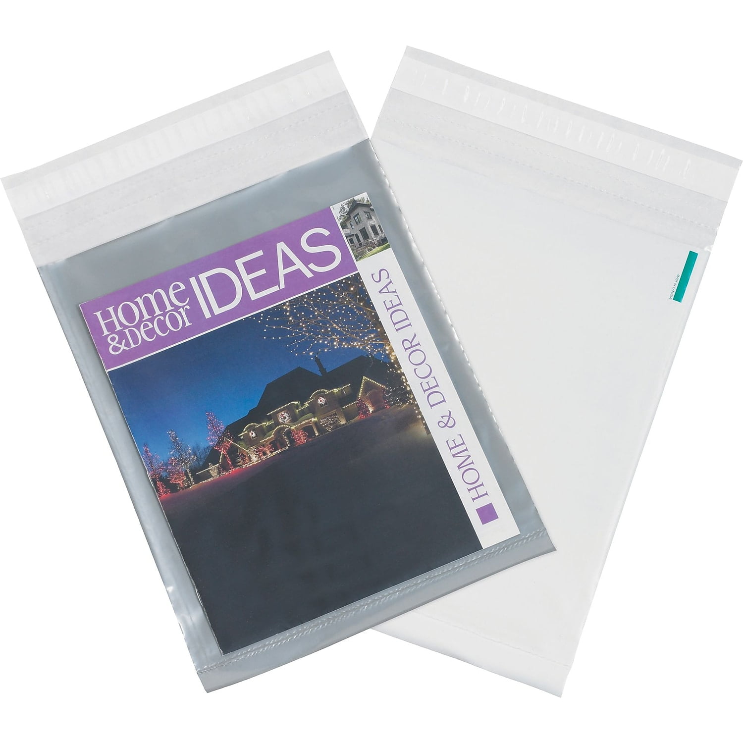5 x 7 in. Clear View 2.5 Mil Polyethylene Mailers