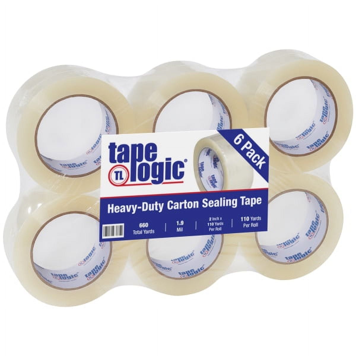 Tape Logic T9027006PK 2 in. x 110 yards Clear No.700 Economy Tape - Pack of 6