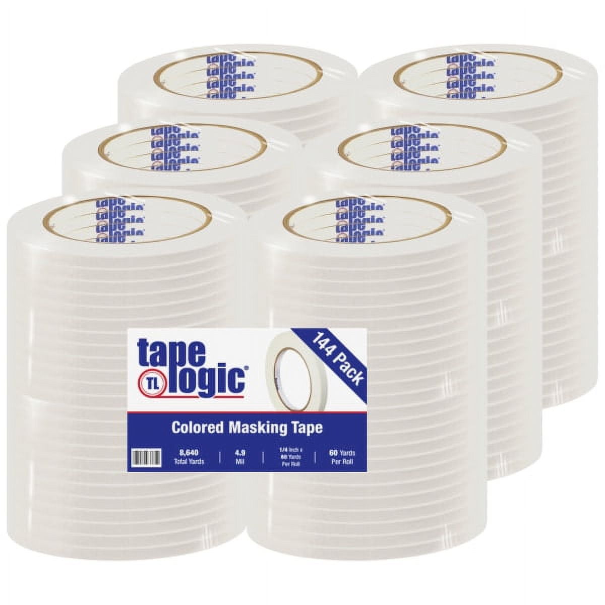 White Masking Tape - Case of 144