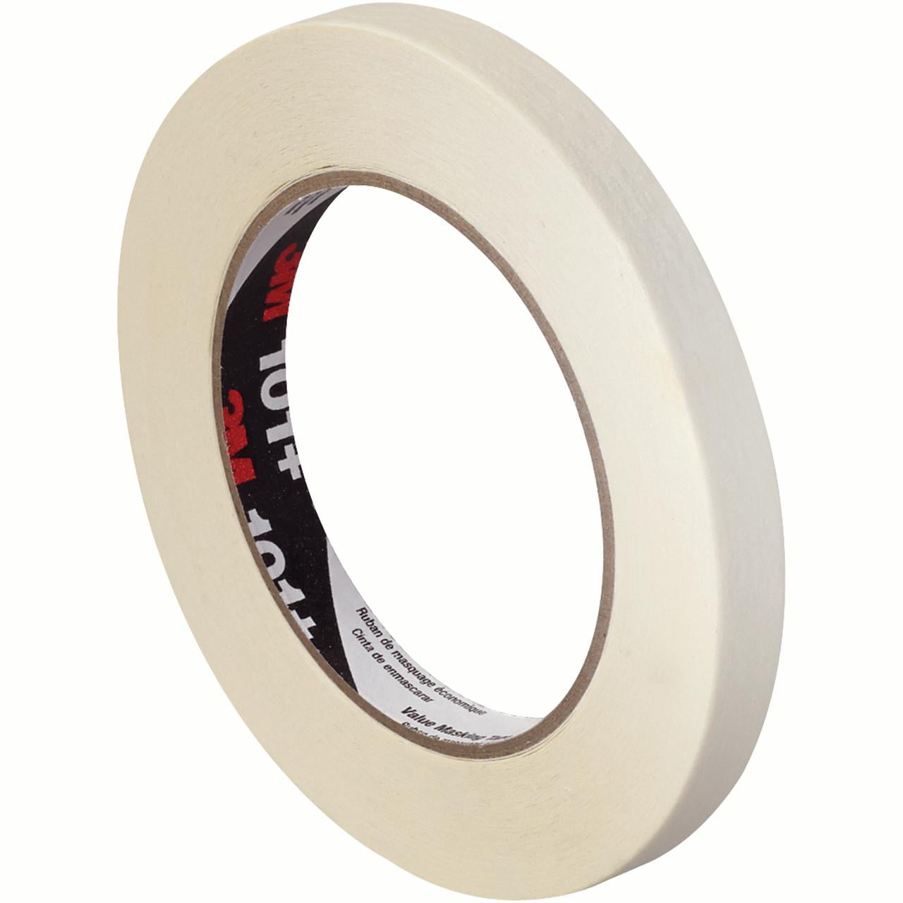 Picture of 3M T93310112PK 0.50 in. x 60 yards 101 Plus Masking Tape&#44; Tan - Pack of 12