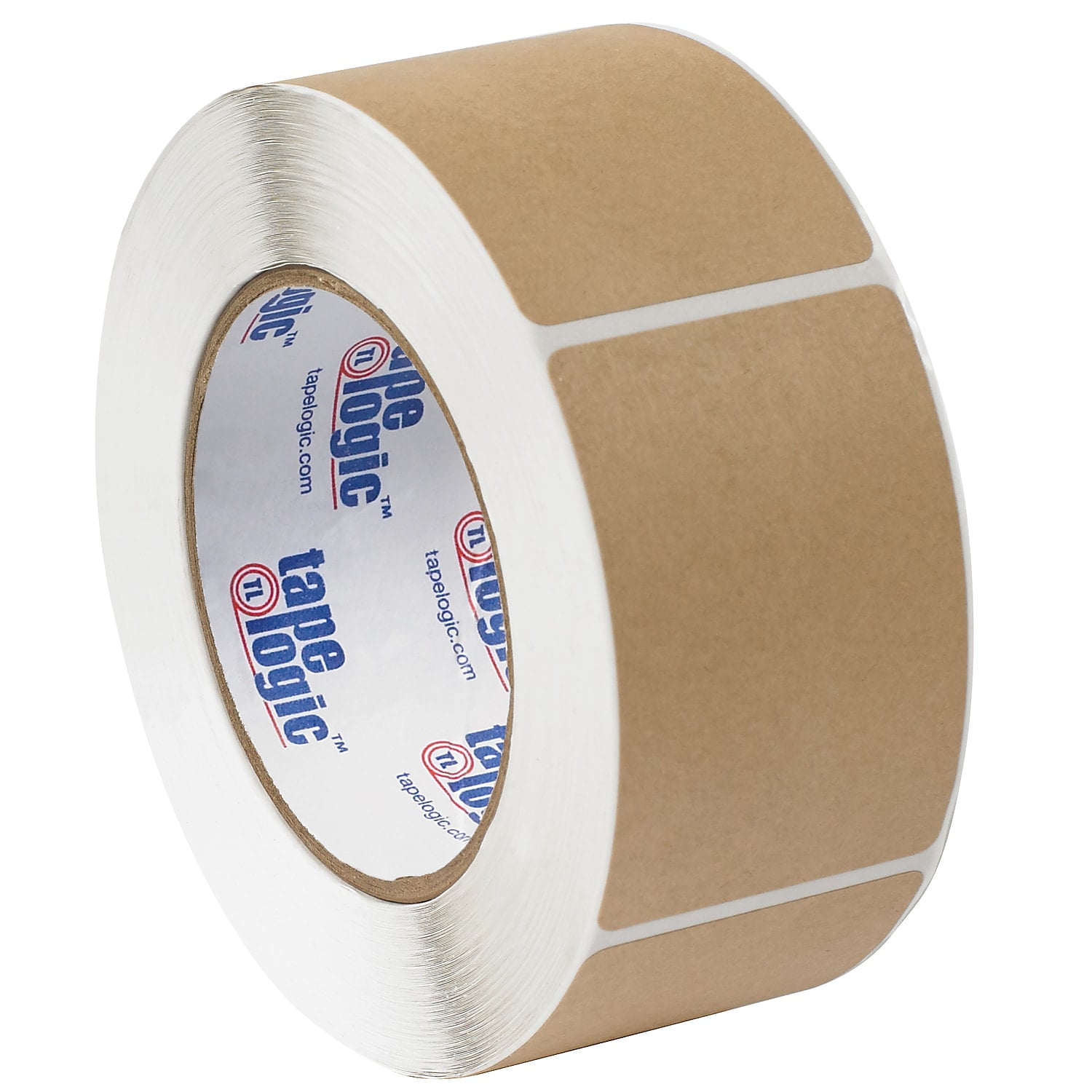 8 x 10 in. - Kraft Block Out Labels, Kraft - Roll of 250