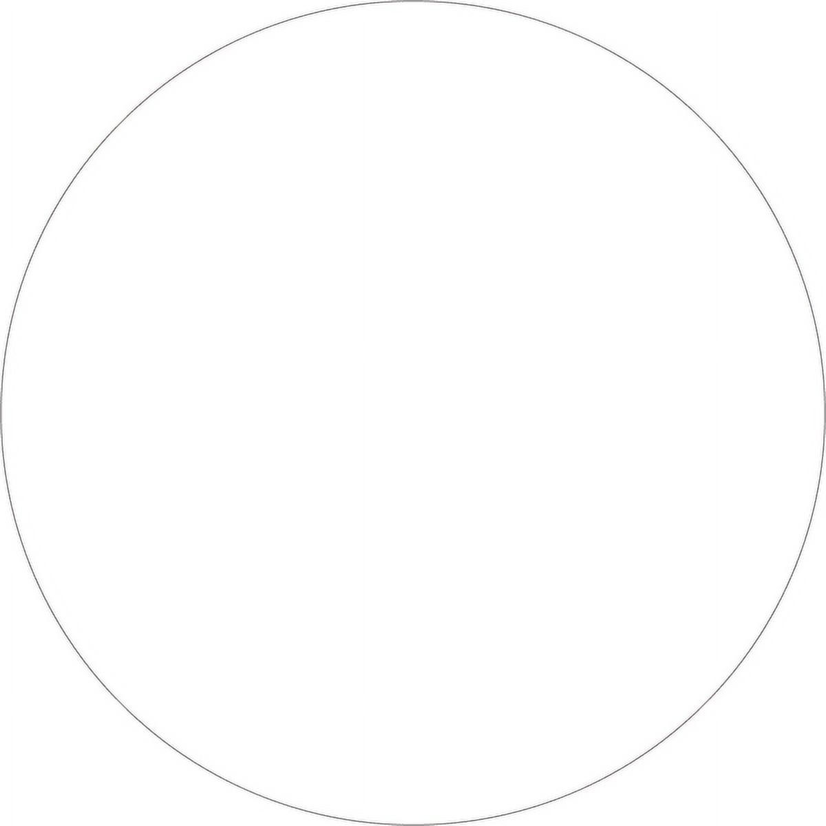 0.75 in. Circles - White Removable Labels - Roll of 500