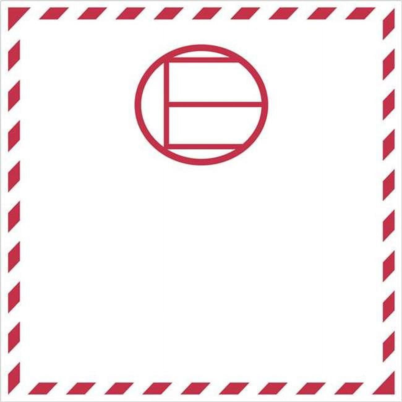 Tape Logic DL1396 4 x 4.25 in. - Air Labels Excepted Quantities Labels, Red, White & Black - Roll of 500