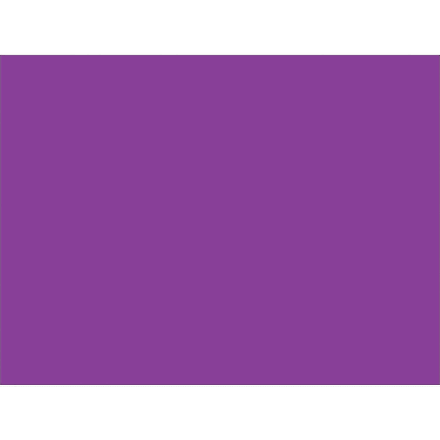 3 x 4 in. Purple Inventory Rectangle Labels - Roll of 500