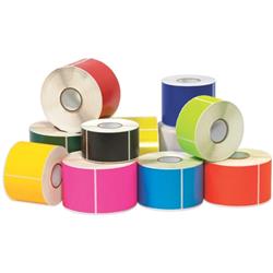 2 x 4 in. Purple Inventory Rectangle Labels - Roll of 500