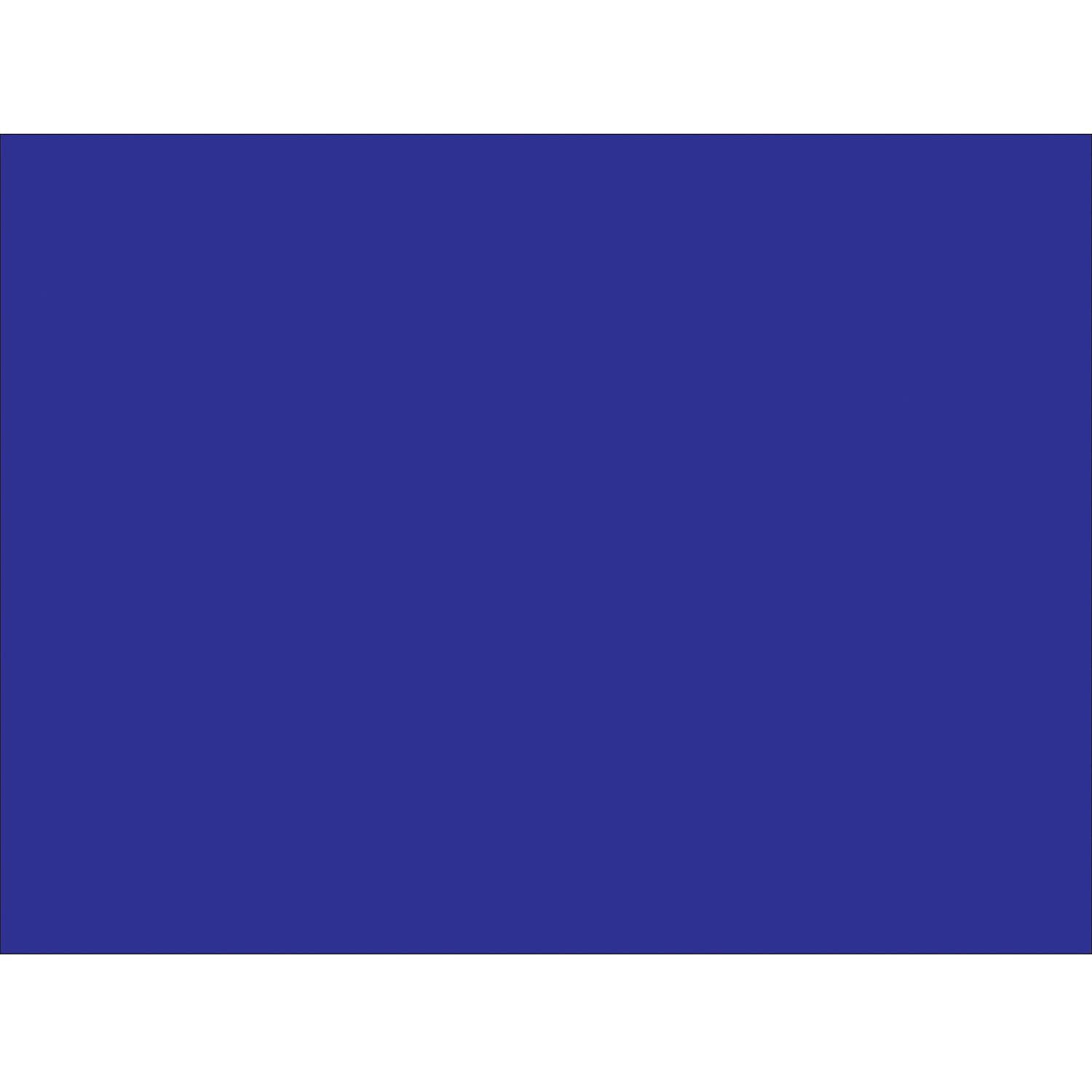 Tape Logic  4 x 4 in. Dark Blue Inventory Rectangle Labels