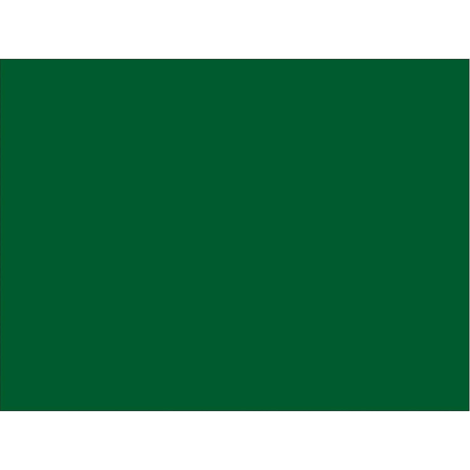 5 x 7 in. Green Inventory Rectangle Labels - Roll of 500