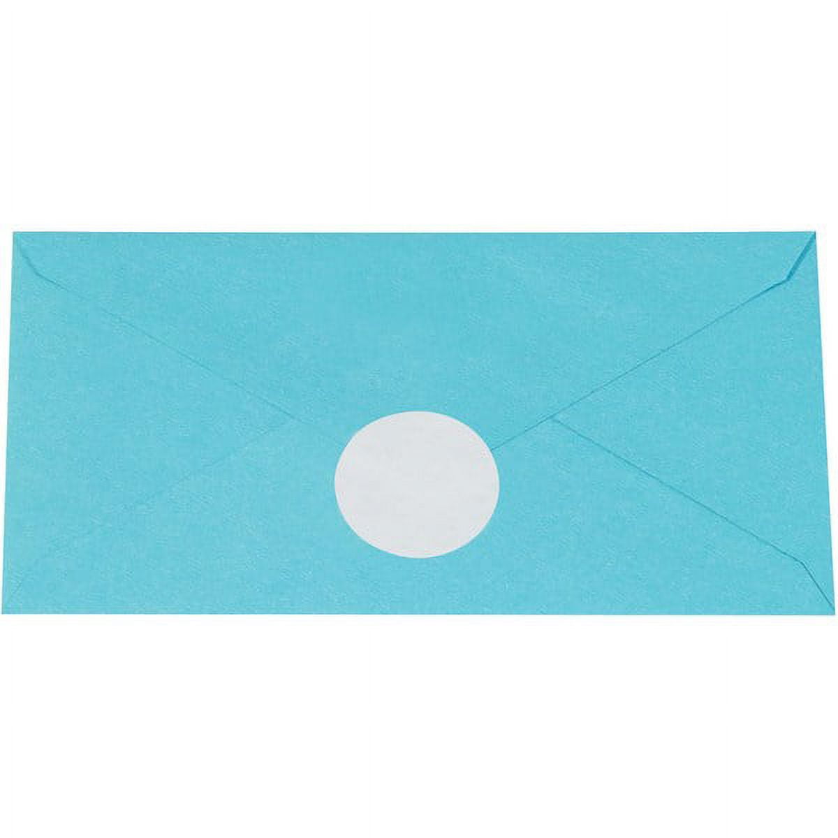 1.50 in. White Circle Paper Mailing Labels - Roll of 5000