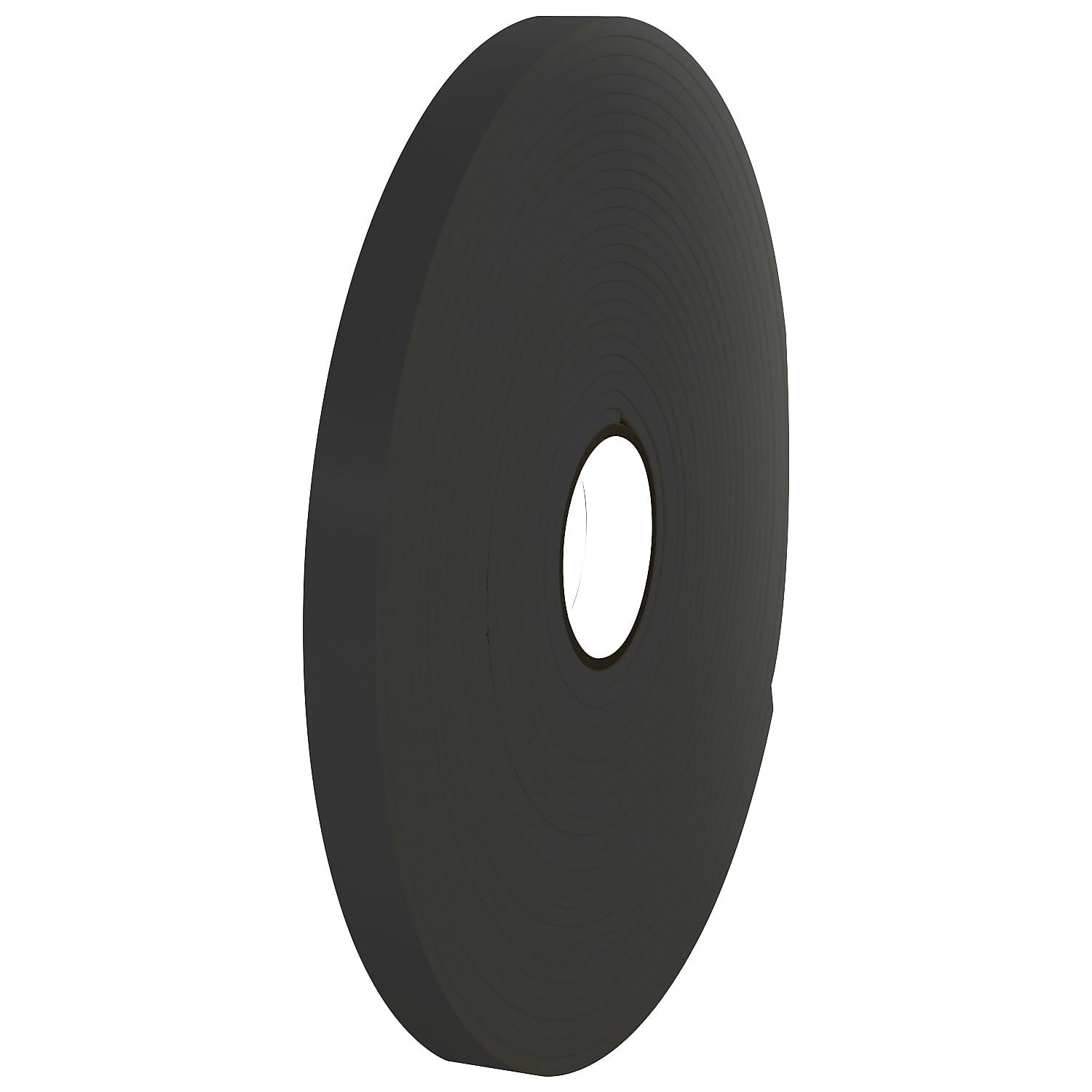 Black Thick Polyethylene Double Sided Foam Tape - Pack of 2
