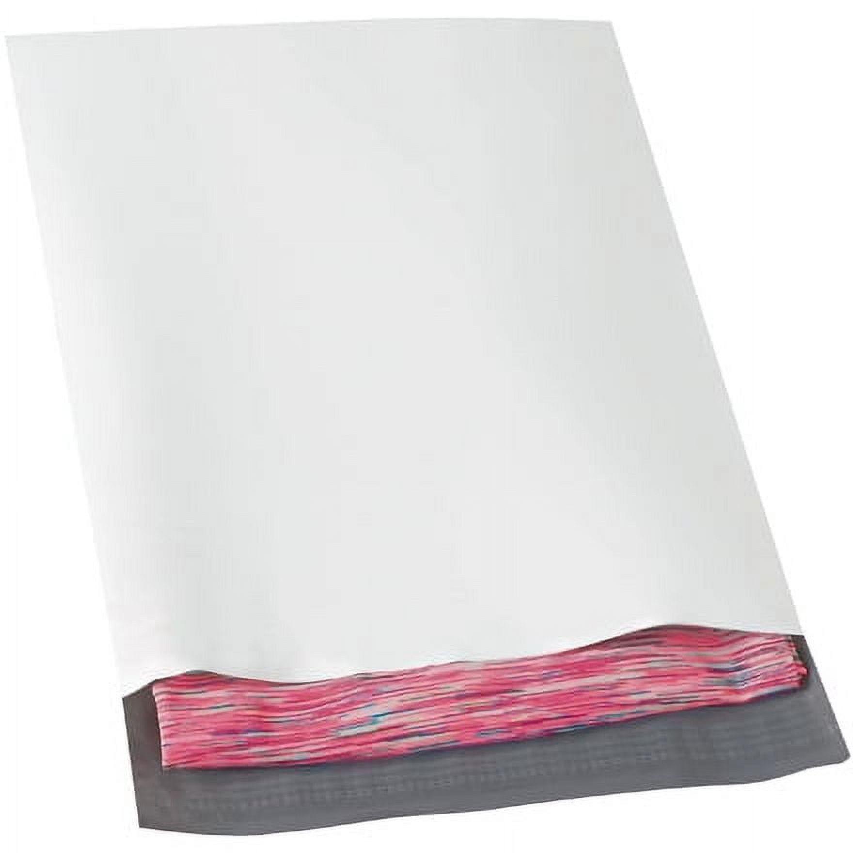 10 x 13 x 2 in. Expansion Poly Mailers, White - Case of 100