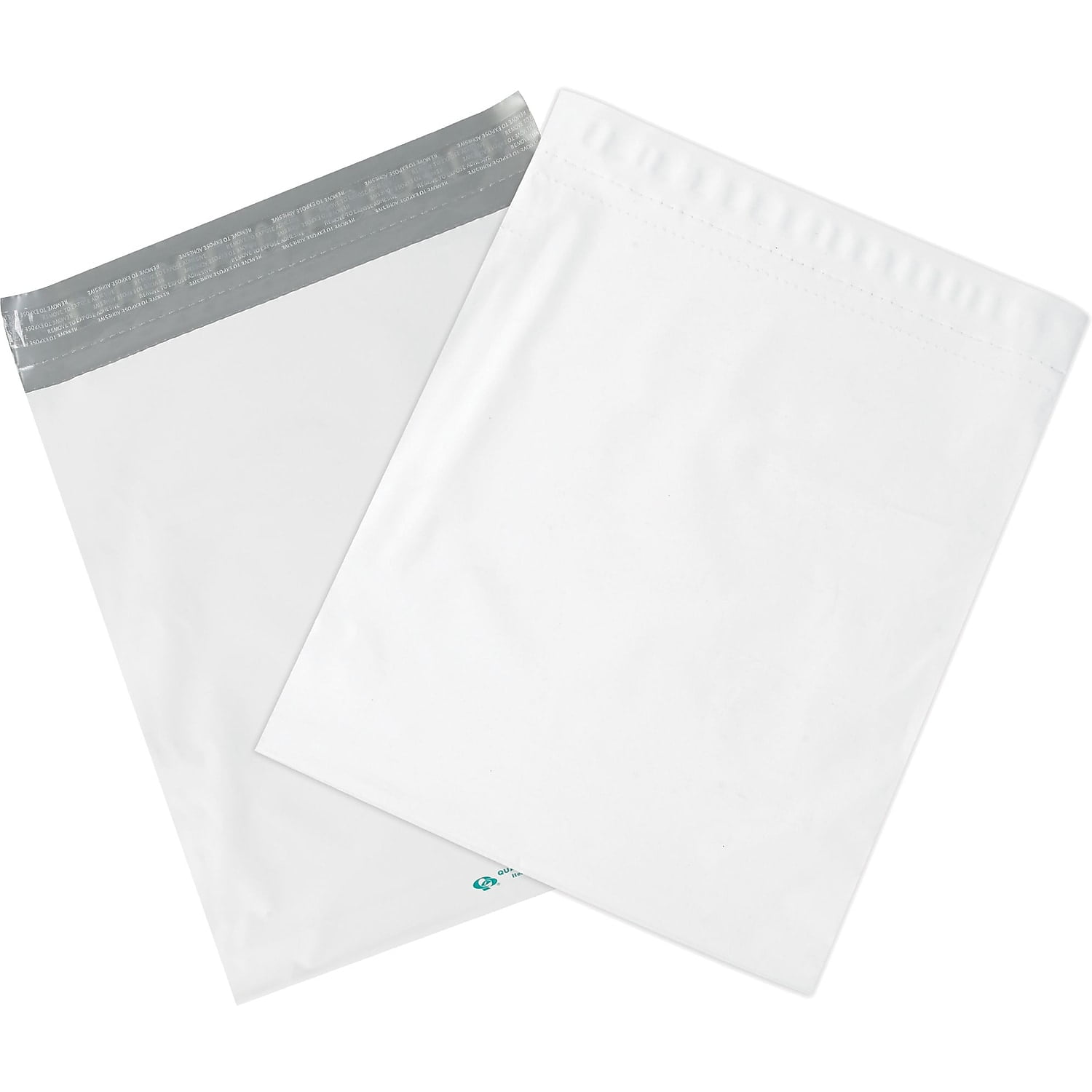15 x 20 x 4 in. Expansion Poly Mailers, White - Case of 100
