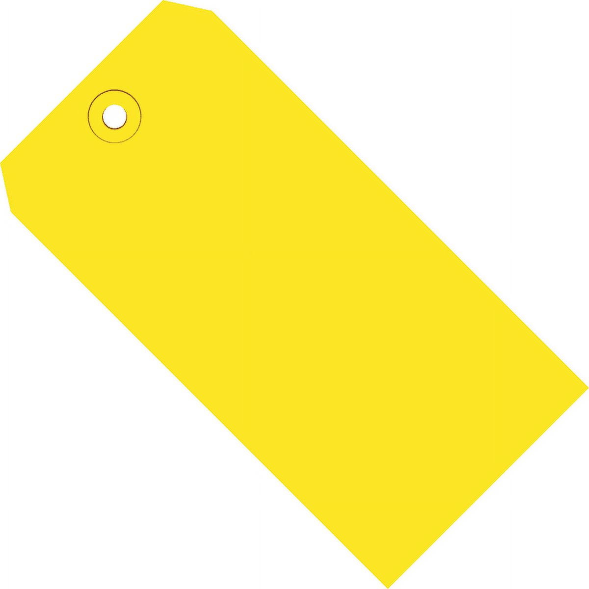 Picture of Aviditi G11091C 8 x 4 in. Yellow 13 Point Shipping Tags - Pack of 500