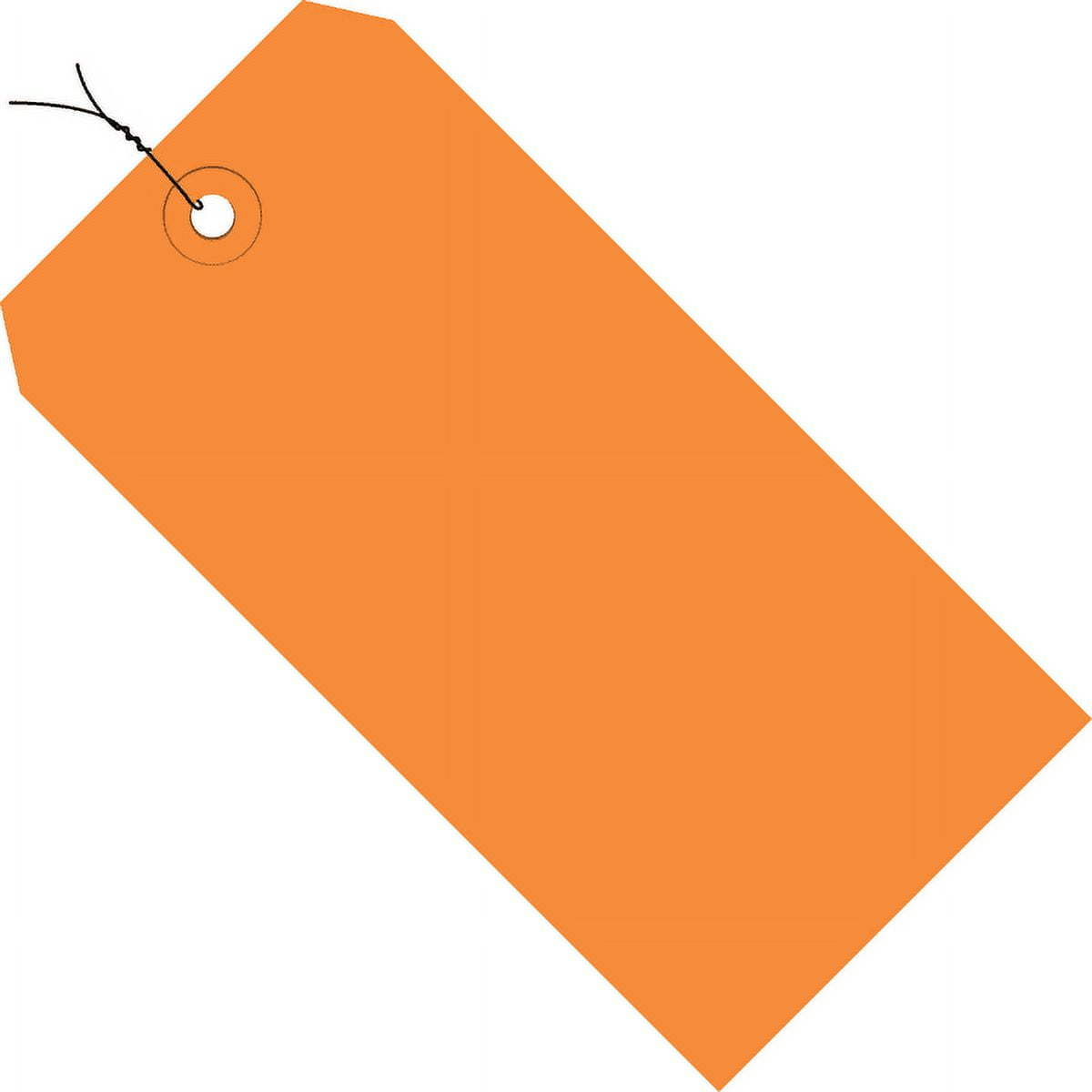 Picture of Aviditi G11093H 8 x 4 in. Orange 13 Point Shipping Tags - Pre-Wired - Pack of 500