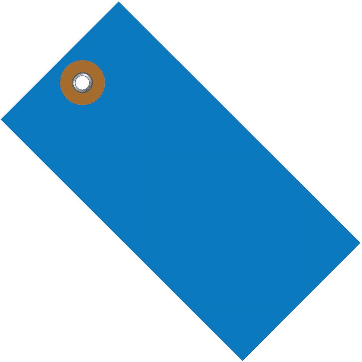 5.25 x 2.625 in. Blue Shipping Tag, 100 Per Case