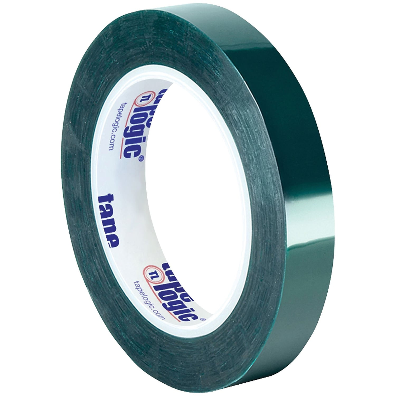 1 in. x 72 yards  Green PET Tape - Pack of 2 - 2 per Case