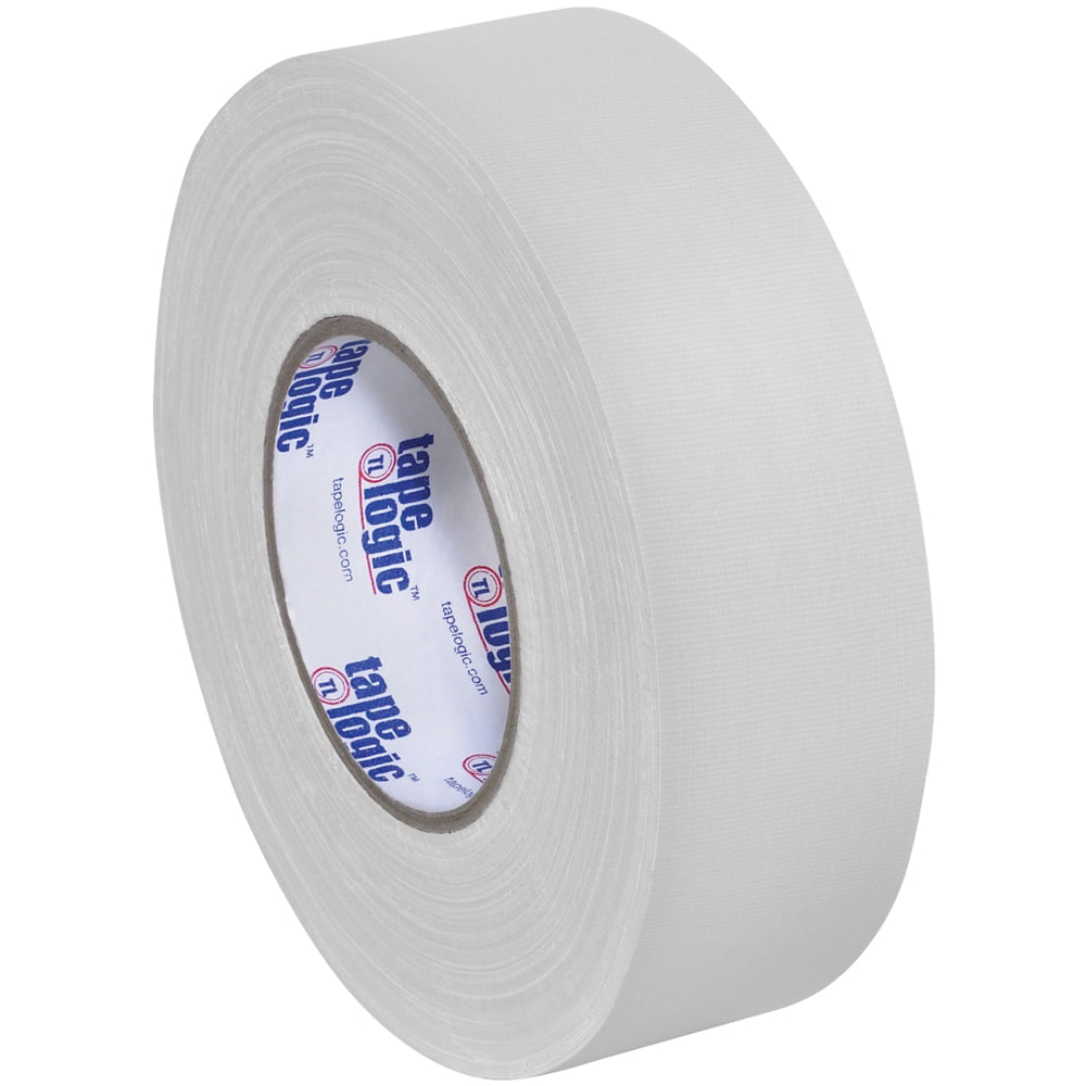 1 in. x 60 Yards White  11 mil Gaffers Tape - 48 Per Case