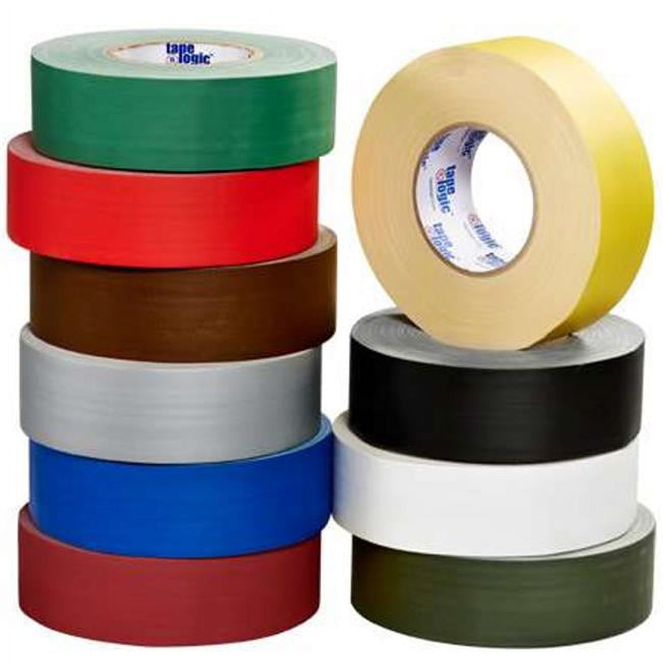 1 in. x 60 Yards Yellow  11 mil Gaffers Tape - 48 Per Case