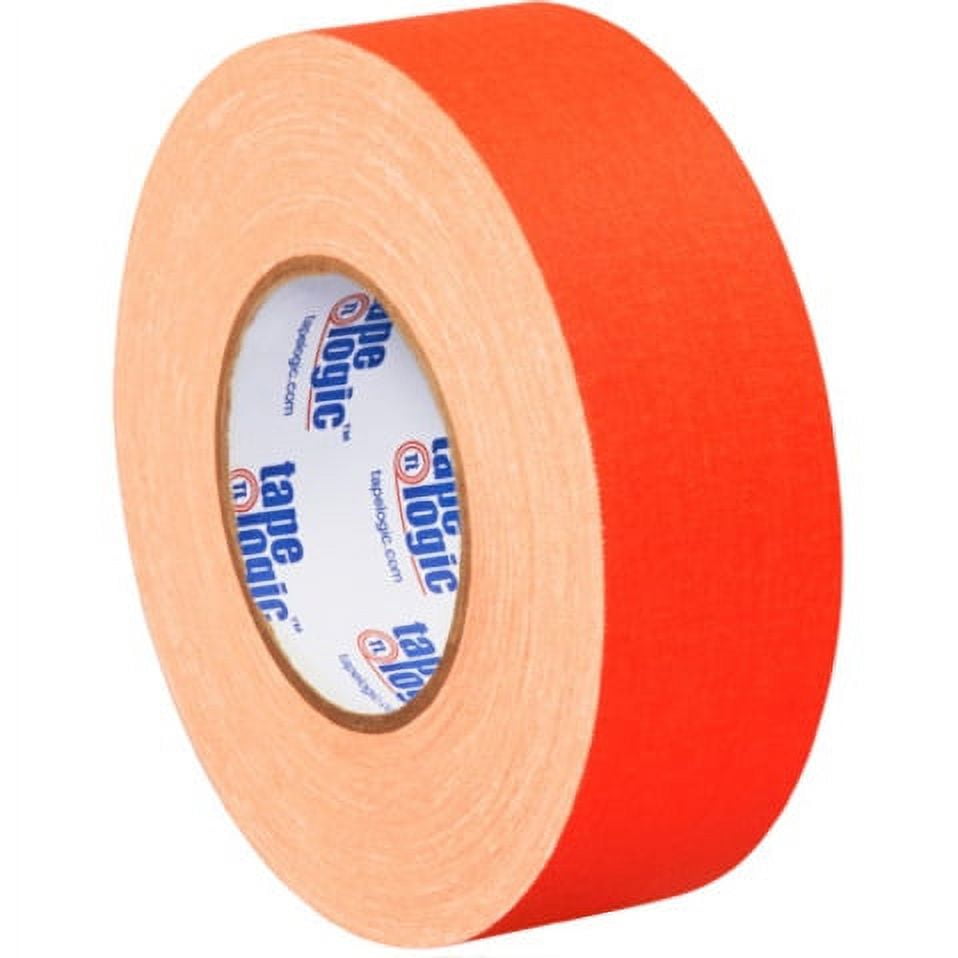 2 in. x 50 Yards Fluorescent Orange  11 mil Gaffers Tape