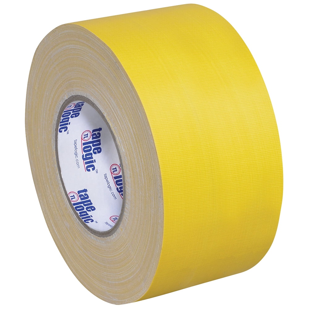 3 in. x 60 Yards Yellow  11 mil Gaffers Tape, 16 Per Case