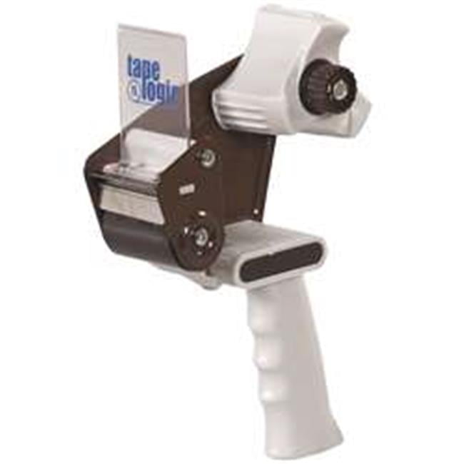 2 in. Deluxe Carton Sealing Tape Dispenser - Brown & White