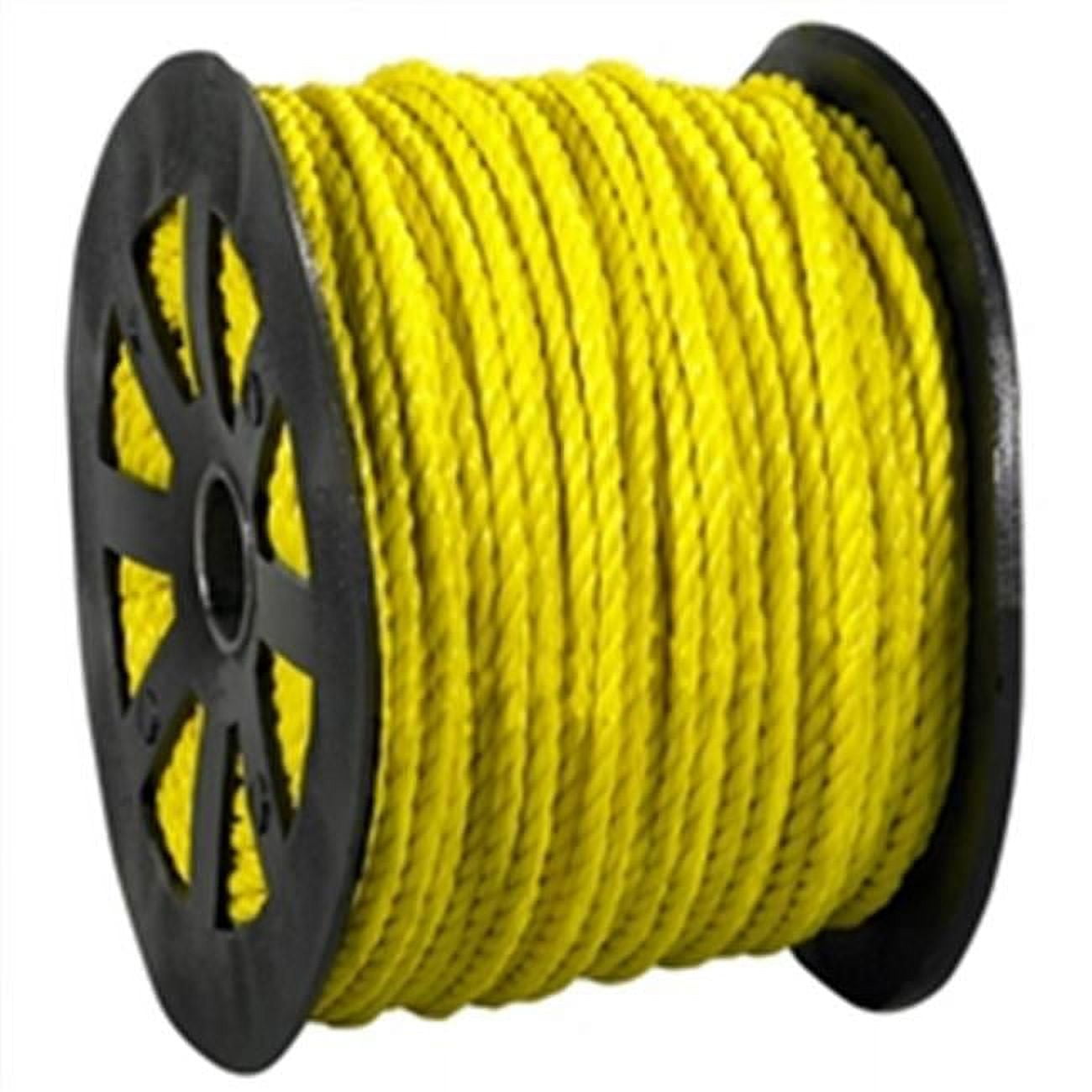 Picture of Box Partners TWR101 0.19 in. 650 lbs Yellow Twisted Polypropylene Rope