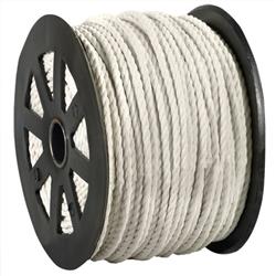 Picture of Box Partners TWR107 0.38 in. 2450 lbs White Twisted Polypropylene Rope