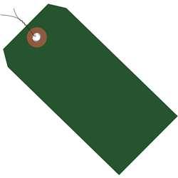 Picture of Box Partners G26054W 4.75 x 2.38 in. Green Plastic Shipping Tags - Pre-Wired - Pack of 100
