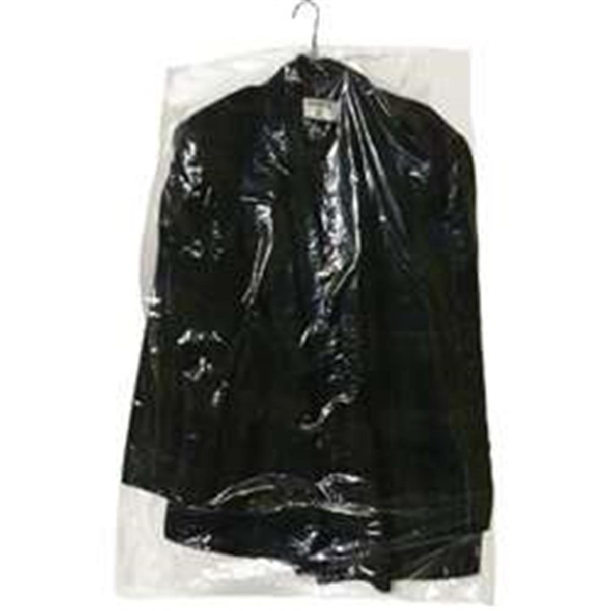 Picture of Box Partners GB21438 21 x 4 x 38 in. 0.6 Mil Garment Bags, Clear - 510 per Roll