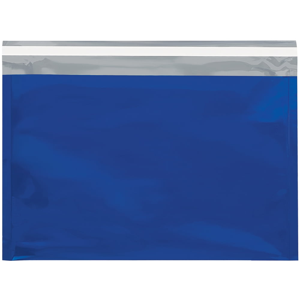 Picture of Box Partners GFM0912B 9.5 x 12.75 in. Blue Metallic Glamour Mailers - Case of 250