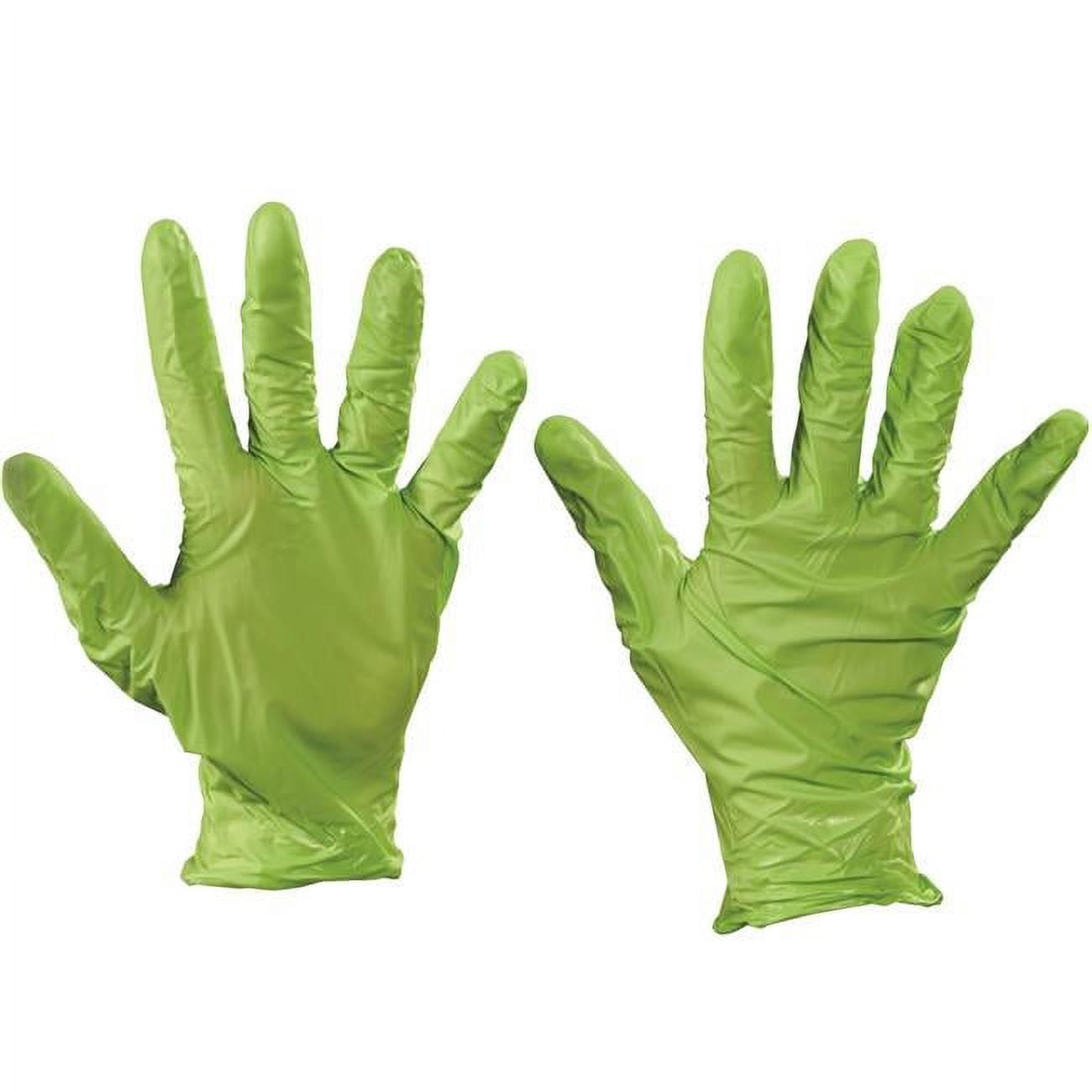 GLV2004M Best Nitrile Gloves, Green - Accelerator Free - Medium - Case of 100