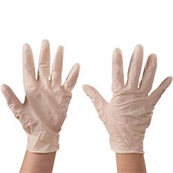 Picture of Box Partners GLV2104L Latex Industrial White Gloves - Powder-Free - Large - Case of 100