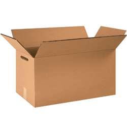 HD241212DWHH 24 x 12 x 12 in. Double Wall Boxes with Hand Holes, Kraft - Pack of 15