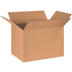 30 in x 18 in x 18 in Shipping Box, Kraft, Corrugate, Double Wall, 48 ECT