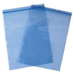 6 x 8 in. 4 Mil VCI Reclosable Poly Bag - Blue - Case of 1000