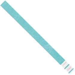 0.75 x 10 in. Teal Wristbands - Case of 500