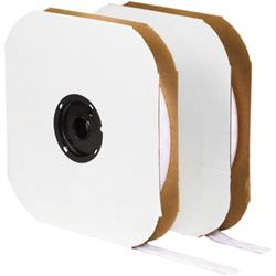 1.5 in. x 75 ft. White Loop Individual Tape Strips
