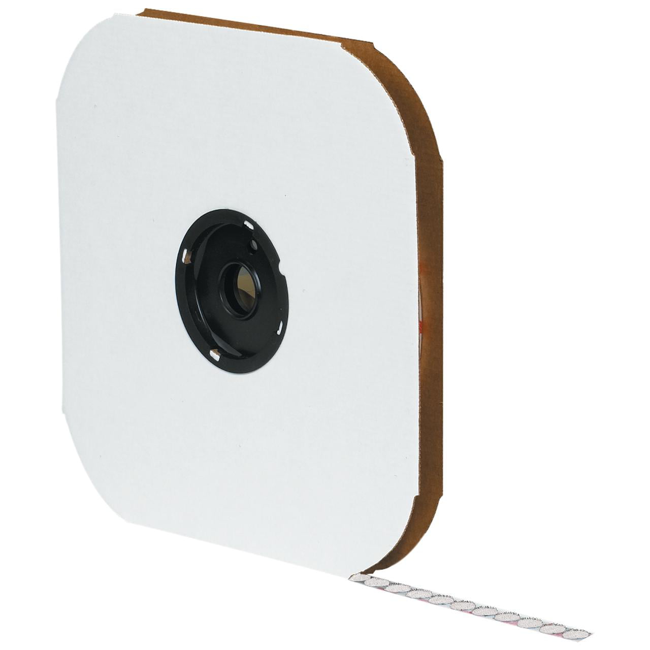 1.38 in. White Hook Individual Tape Dots - Pack of 600
