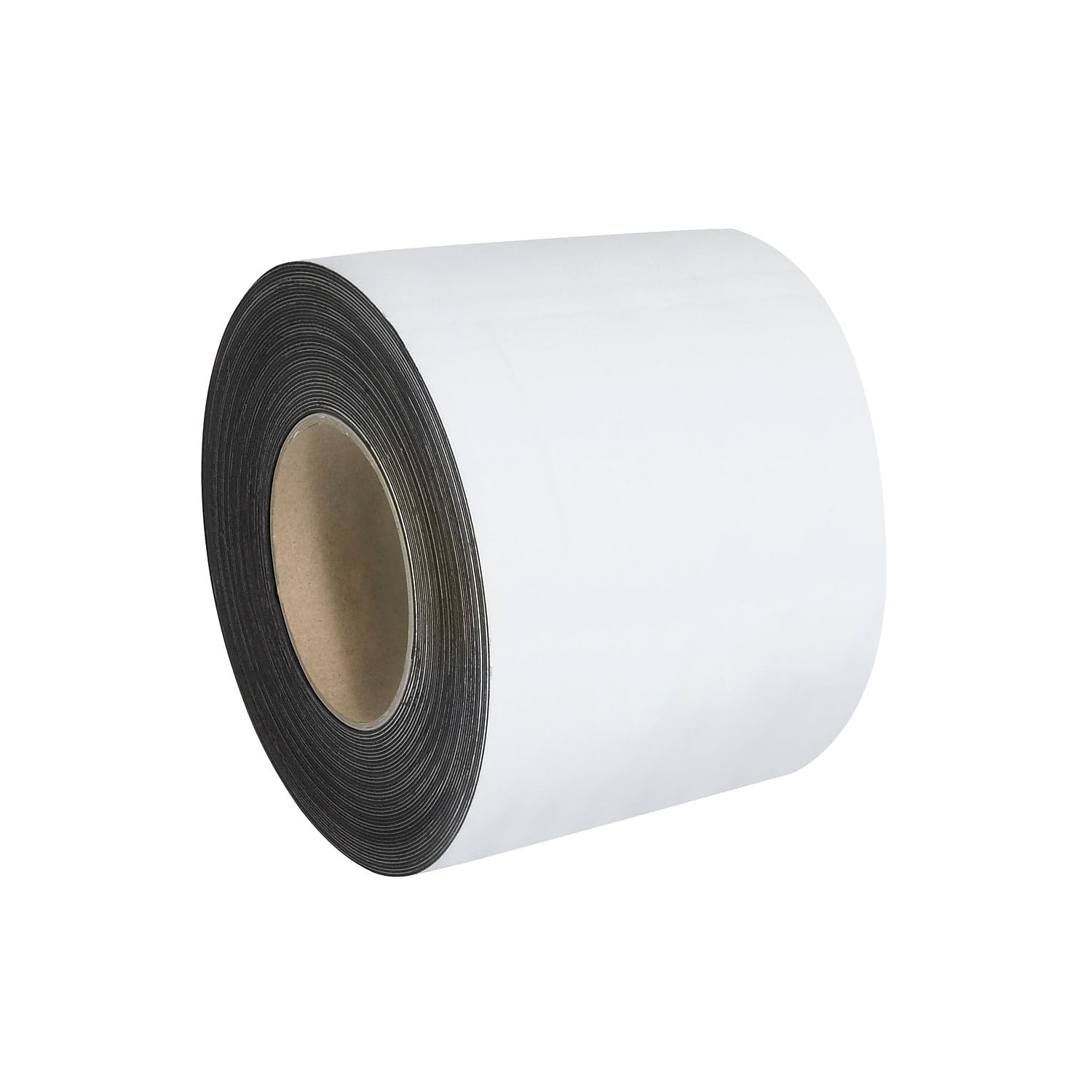 4 in. x 50 ft. White Warehouse Labels - Magnetic Rolls