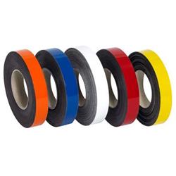 2 in. x 100 ft. Red Warehouse Labels - Magnetic Rolls