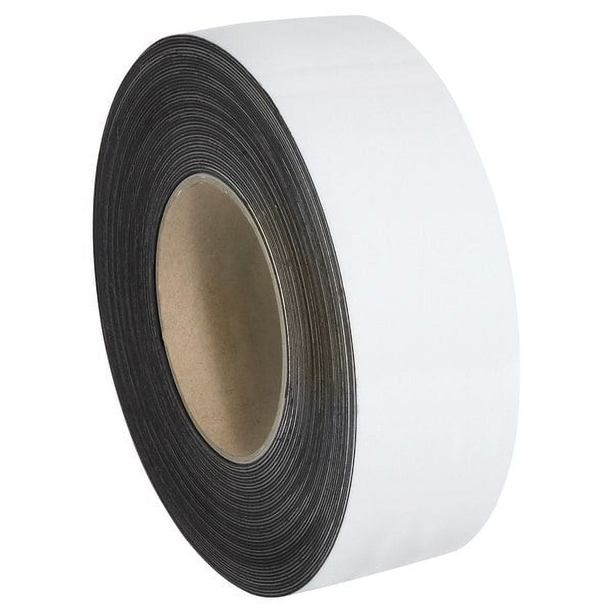2 in. x 100 ft. White Warehouse Labels - Magnetic Rolls
