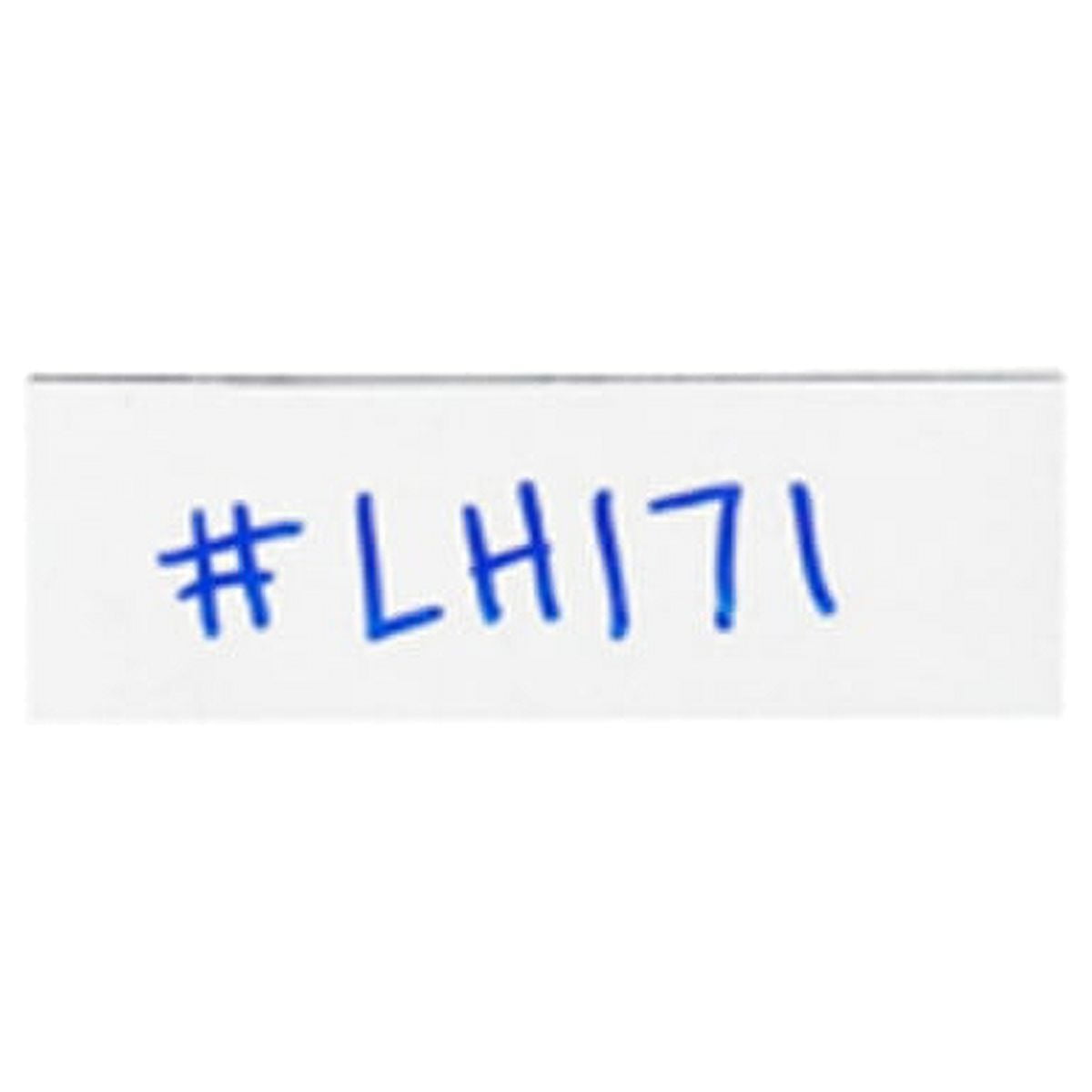 1 x 3 in. White Warehouse Labels - Magnetic Strips - Pack of 25