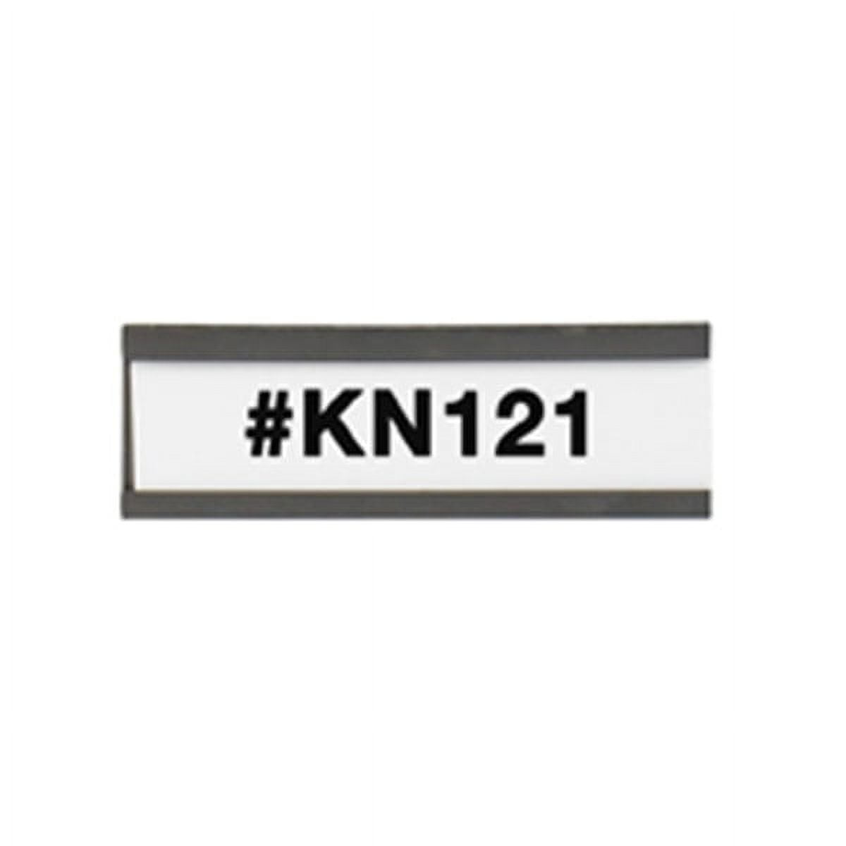1 x 3 in. Magnetic C-Channel Cardholders - Pack of 25