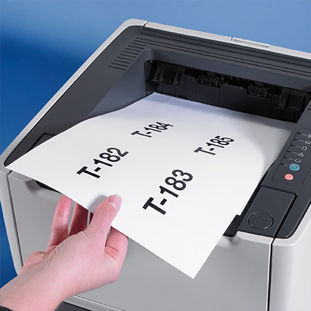 1.25 x 3 in. Plastic Label Holder Insert Cards - Pack of 800