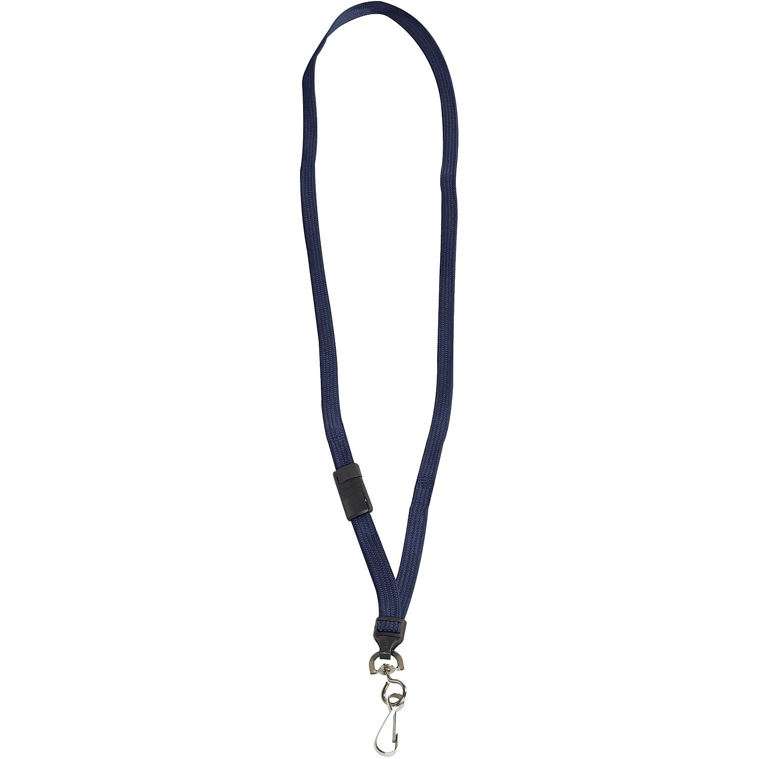 Picture of Box Partners LY121 Breakaway Blue Lanyards - Pack of 24