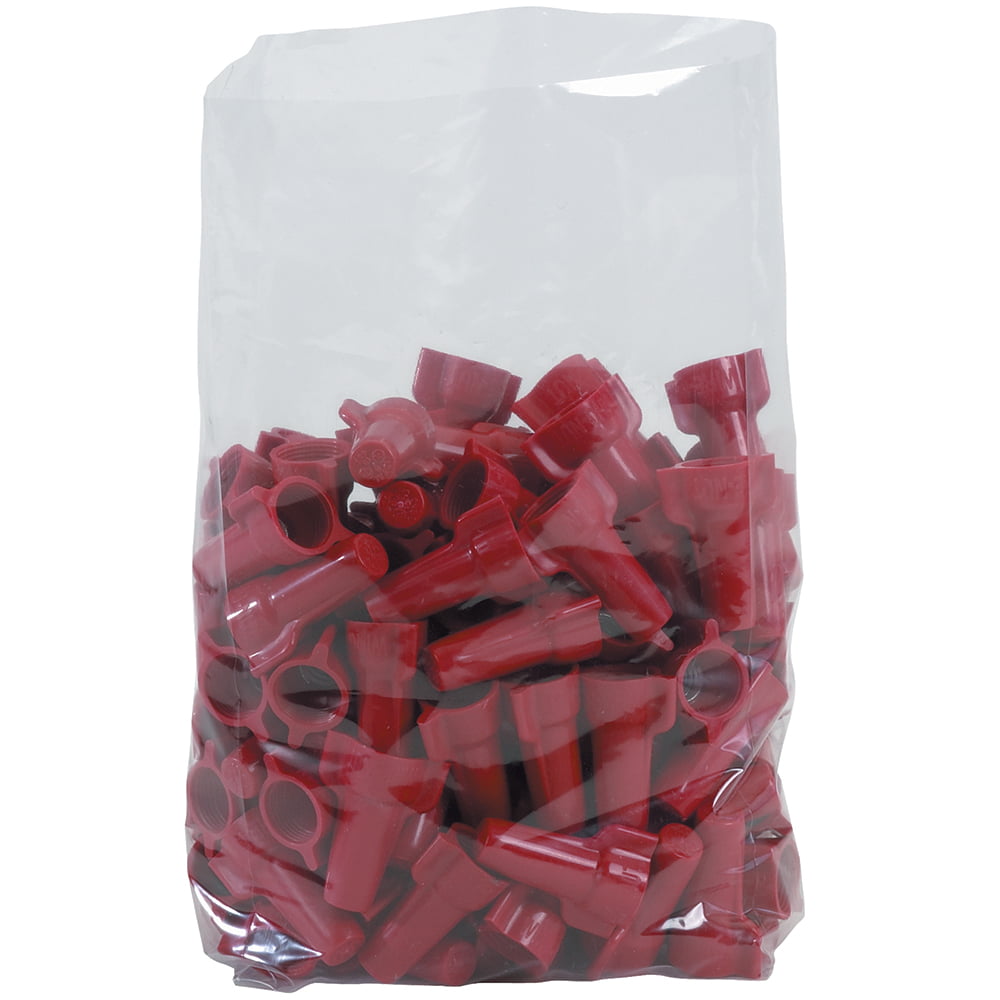 5 x 3 x 10 in. 1 Mil Gusseted Poly Bags