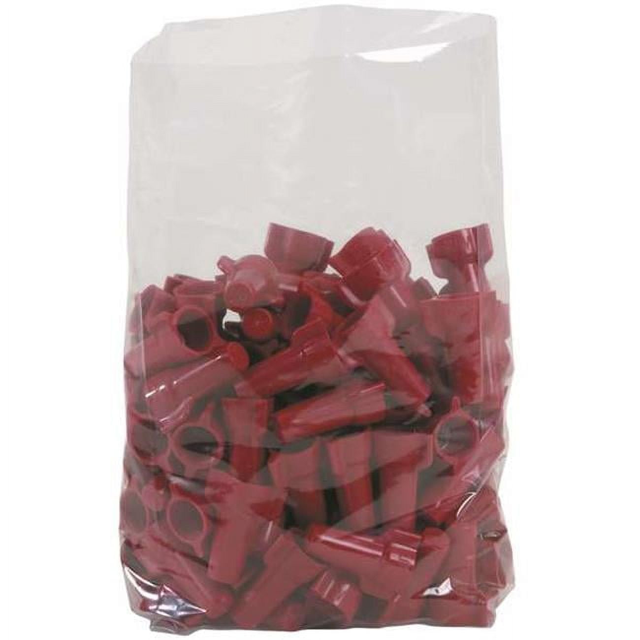 PB1362 15 x 9 x 24 in. 1 Mil Gusseted Poly Bags - Pack of 500